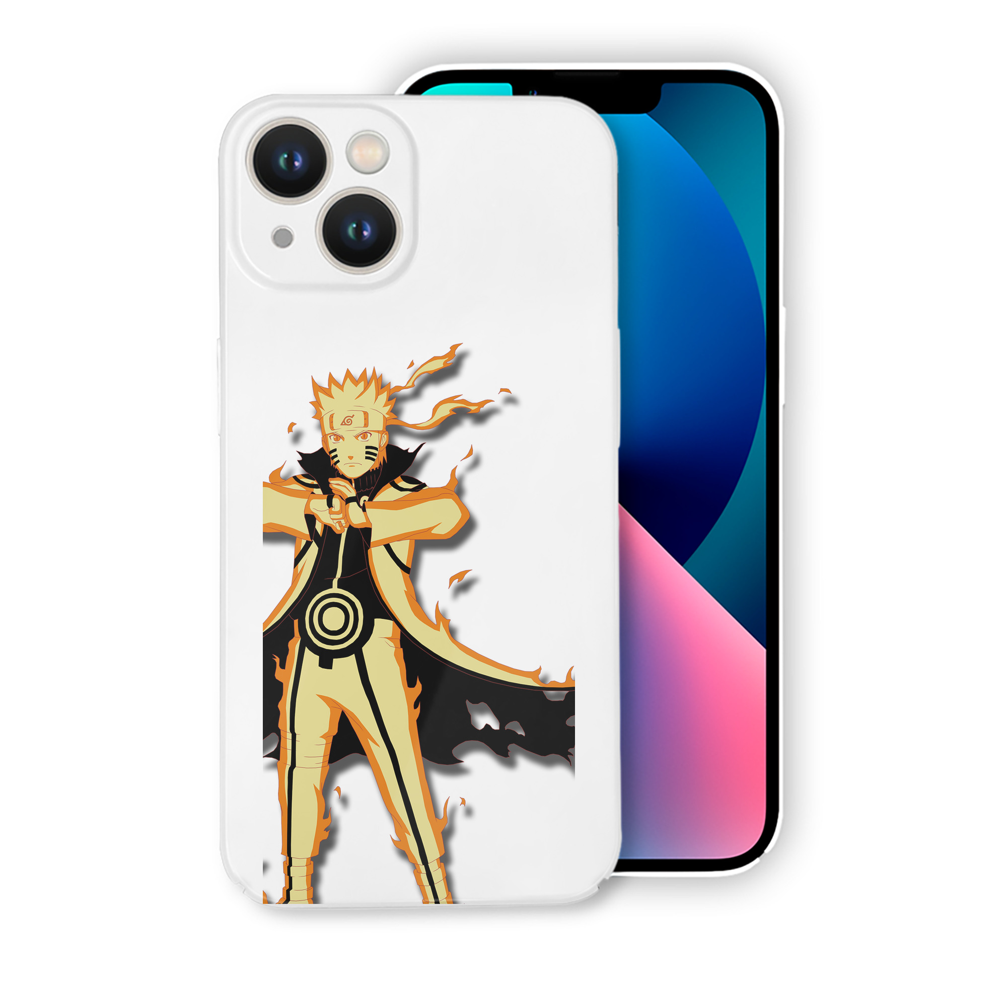 （画像用） NARUTO -ナルト- うずまき ナルト Uzumaki Naruto 【iPhone 14シリーズ対応】ハードケース
